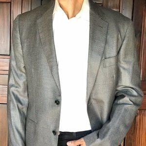 Nordstrom 100% Cashmere Sport Coat in Gray 44R NEW